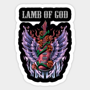 LAMB OF GOD BAND Sticker